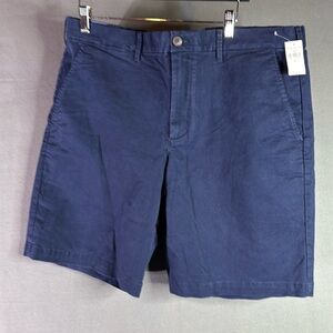 GAP Black Flat Front Shorts Classic Style 36/9.5